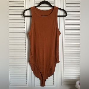 A New Day Burnt Orange Bodysuit